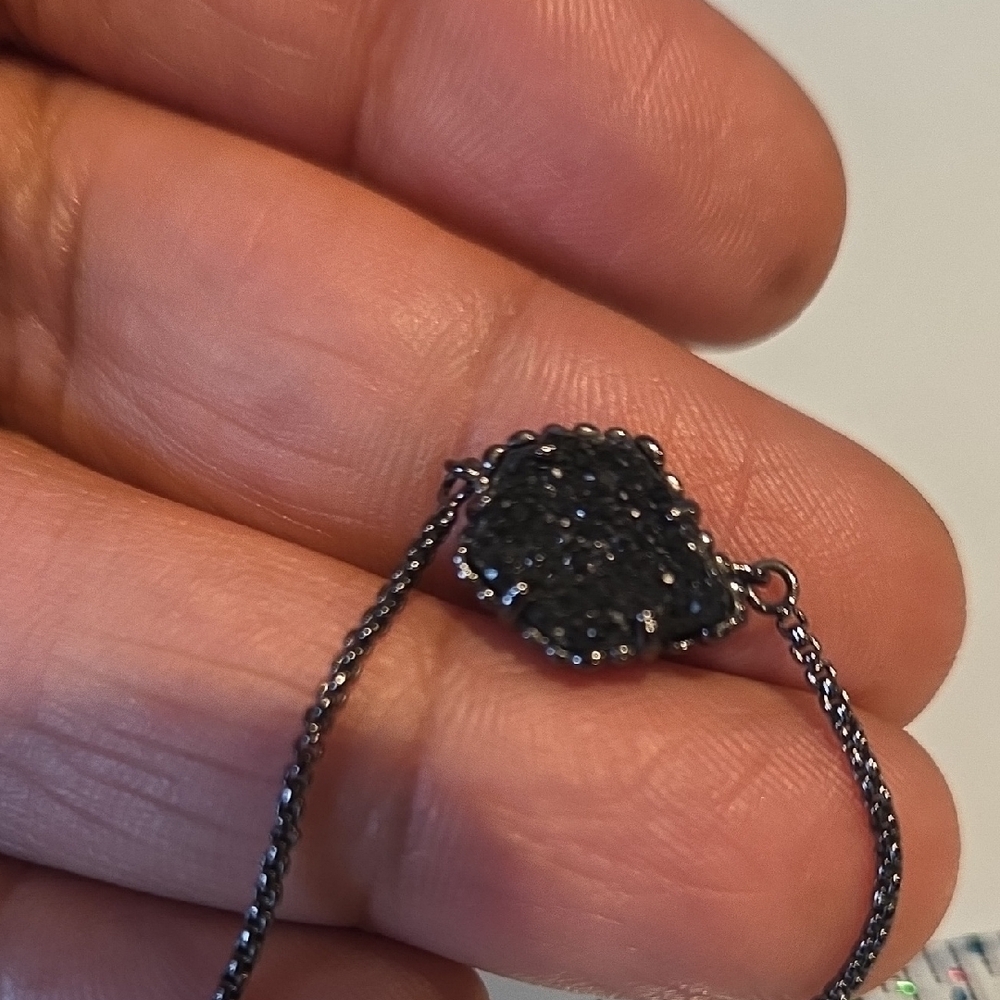 Kendra Scott Black Pendant Necklace - Picture 5 of 7